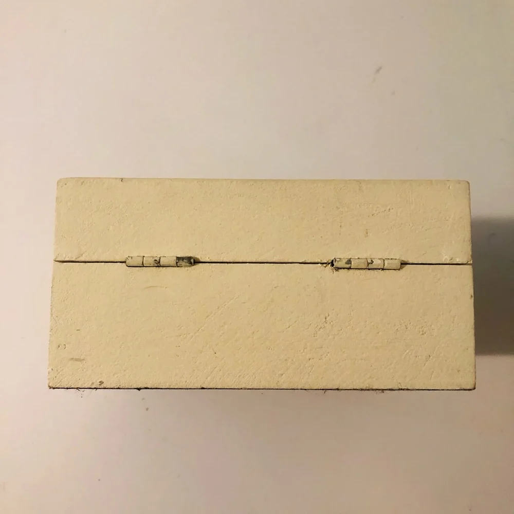 Wooden storage box